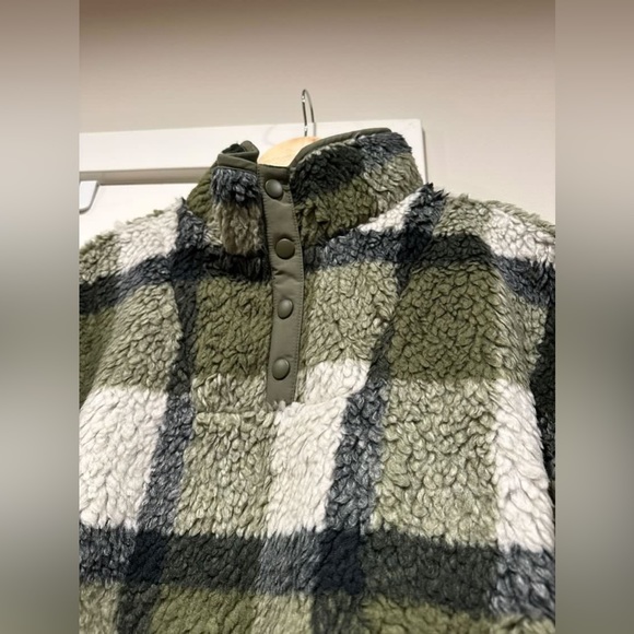 Madewell Raleigh Faux Shearling popover - Picture 2 of 4